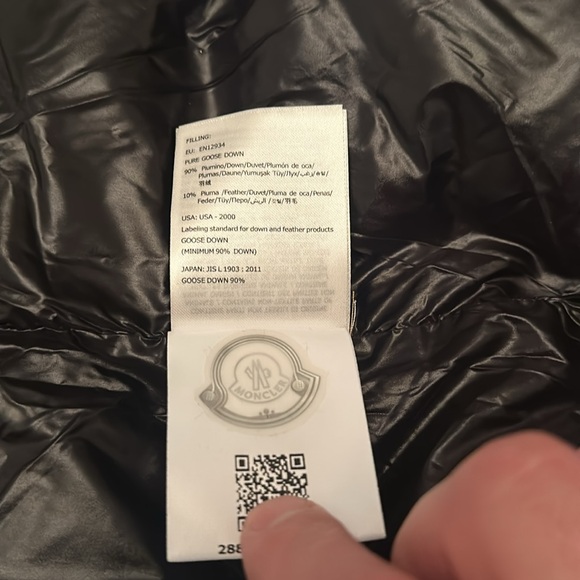 Moncler bomber jacket size 1 - Picture 4 of 6